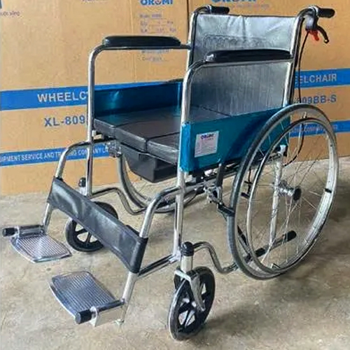 Xe Lăn Có Bô OROMI XL809BB-S Có Phanh Cho Người Đẩy
